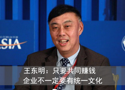 王東明:只要共同掙錢企業(yè)不一定要有共同文化.jpg